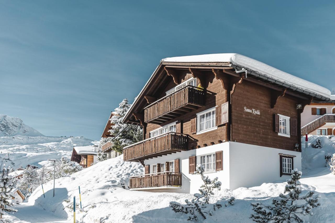 Chalet Sunna Hoeckli - Pistennah Und Ruhig Mit Panoramablick أروسا المظهر الخارجي الصورة
