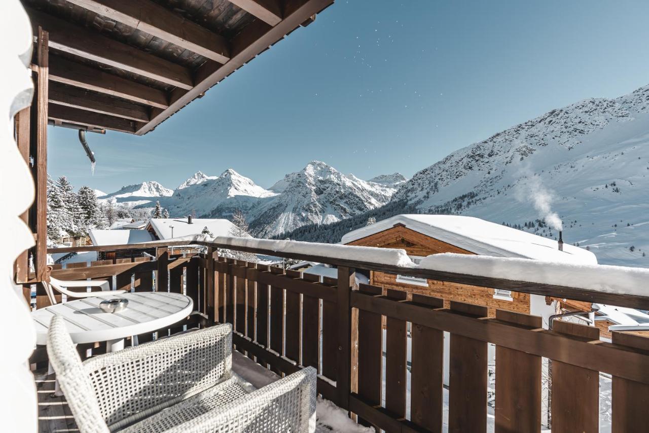 Chalet Sunna Hoeckli - Pistennah Und Ruhig Mit Panoramablick أروسا المظهر الخارجي الصورة